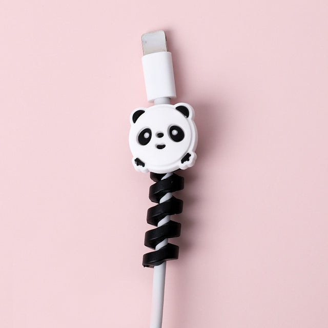 Cartoon Silicone Cable Saver