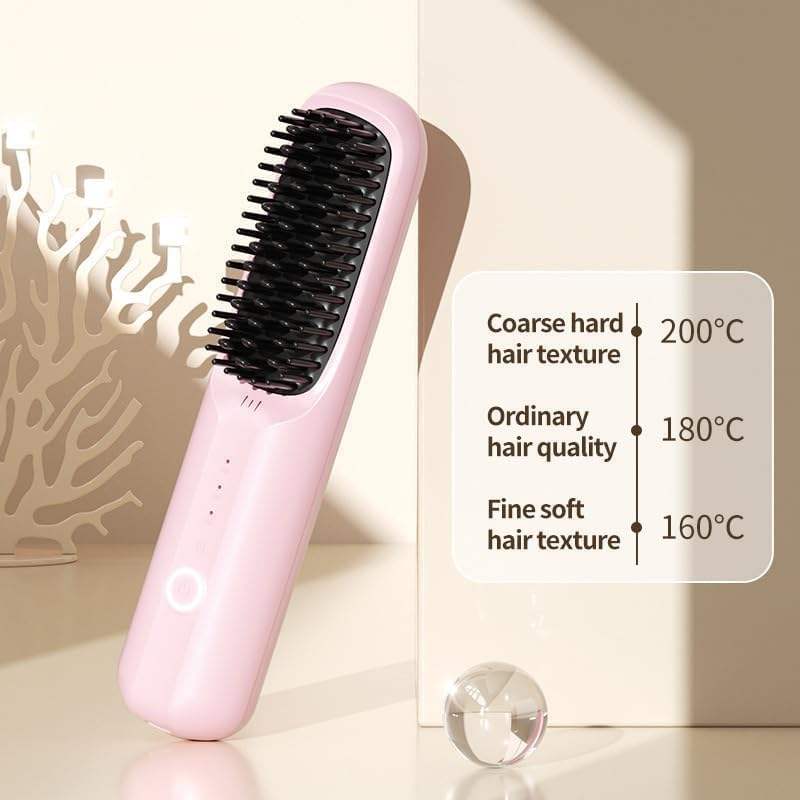 Ceramic Portable Straightening Brush