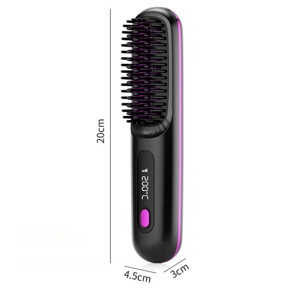 Ceramic Portable Straightening Brush