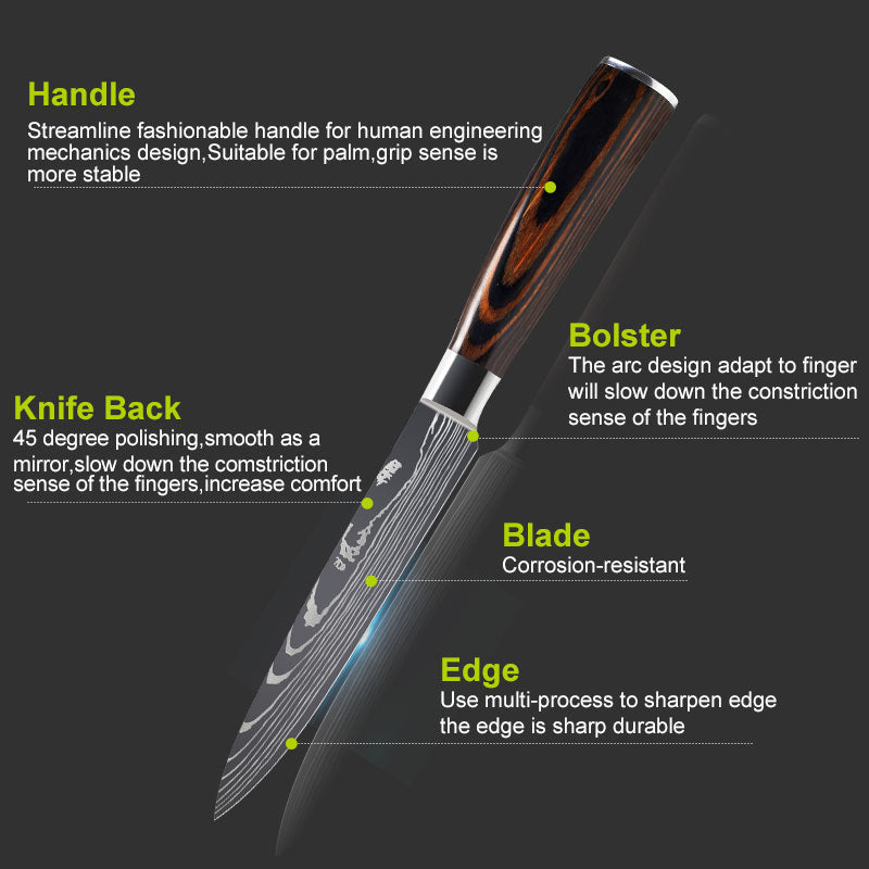Damascus Precision Knife Collection