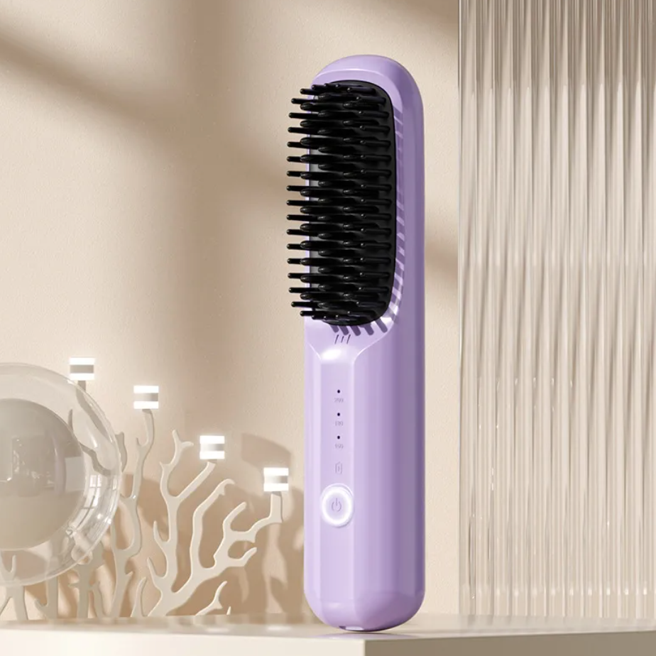 Ceramic Portable Straightening Brush