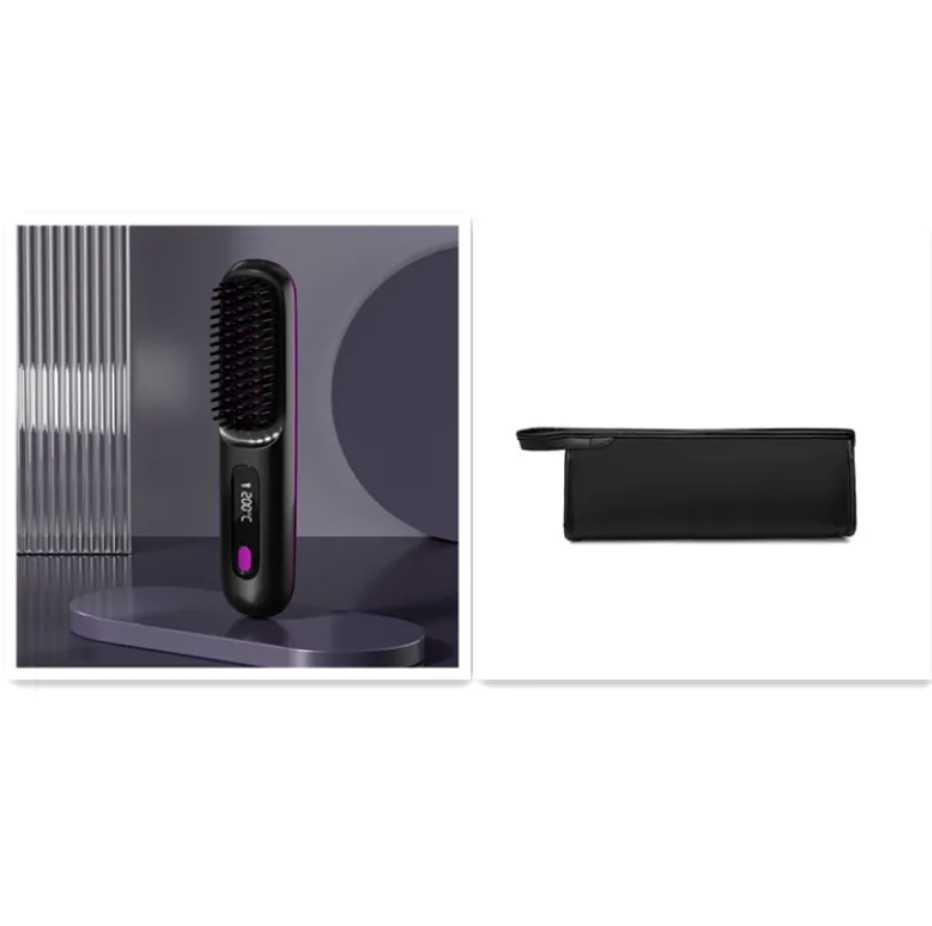 Ceramic Portable Straightening Brush