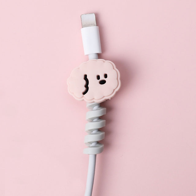 Cartoon Silicone Cable Saver