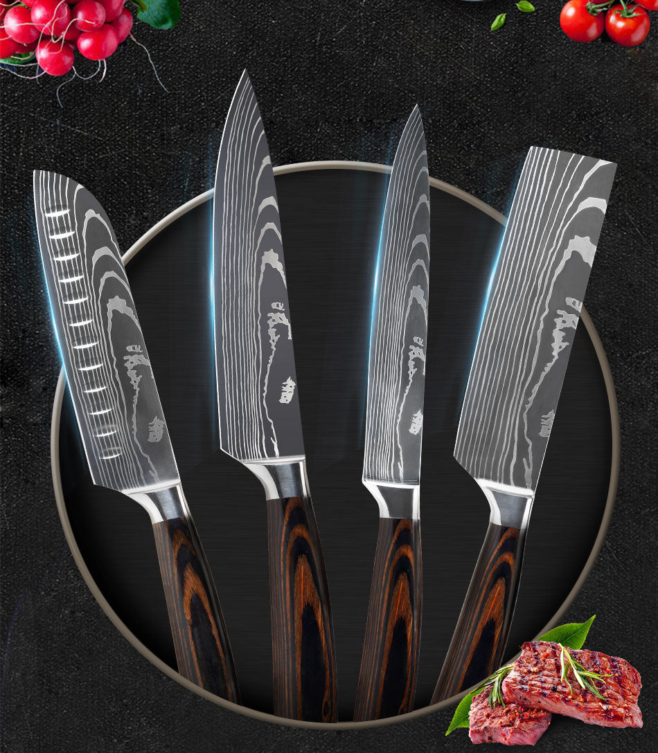 Damascus Precision Knife Collection
