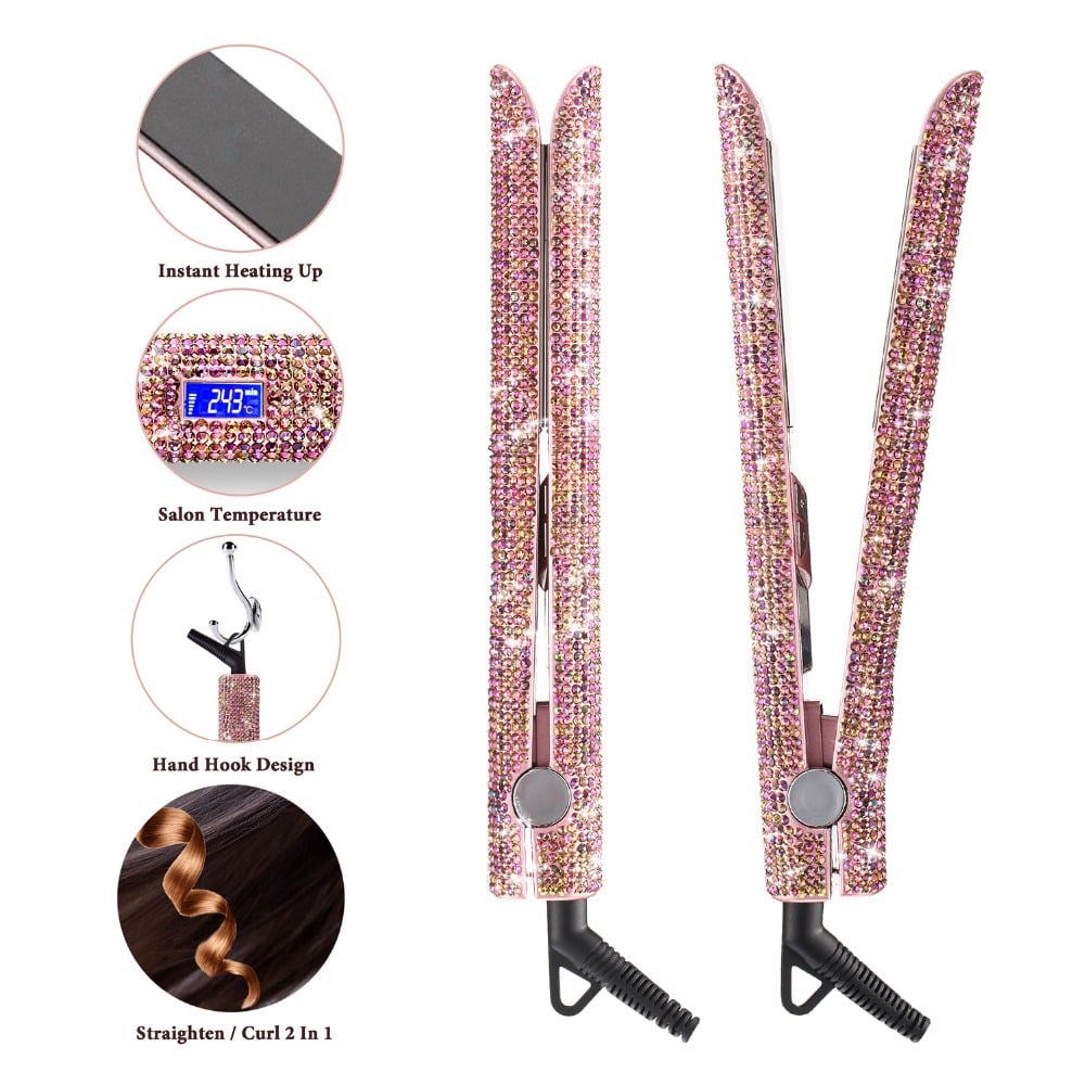 Glam Pro Titanium Hair Straightener