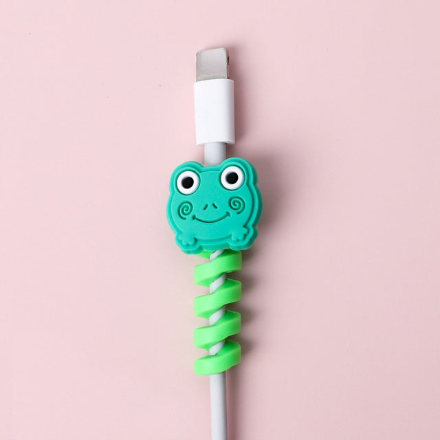 Cartoon Silicone Cable Saver