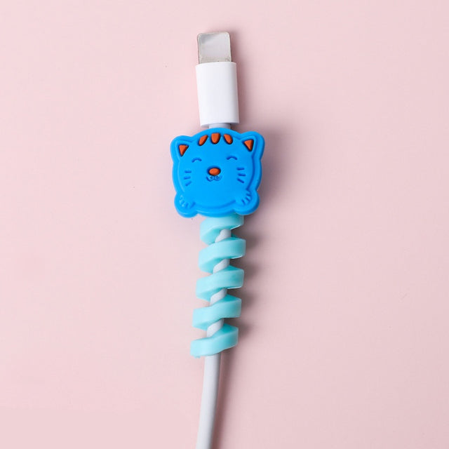 Cartoon Silicone Cable Saver