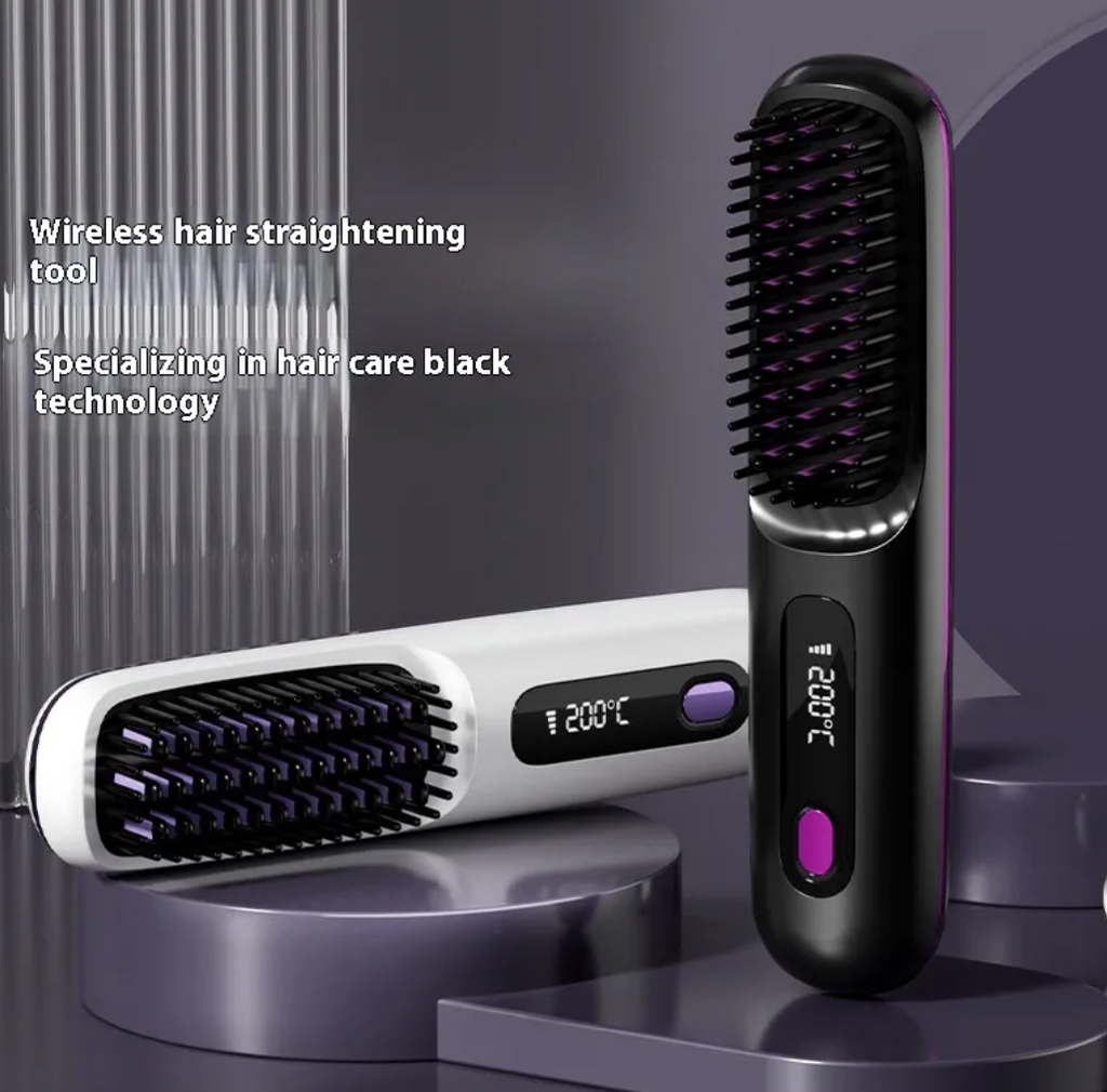 Ceramic Portable Straightening Brush