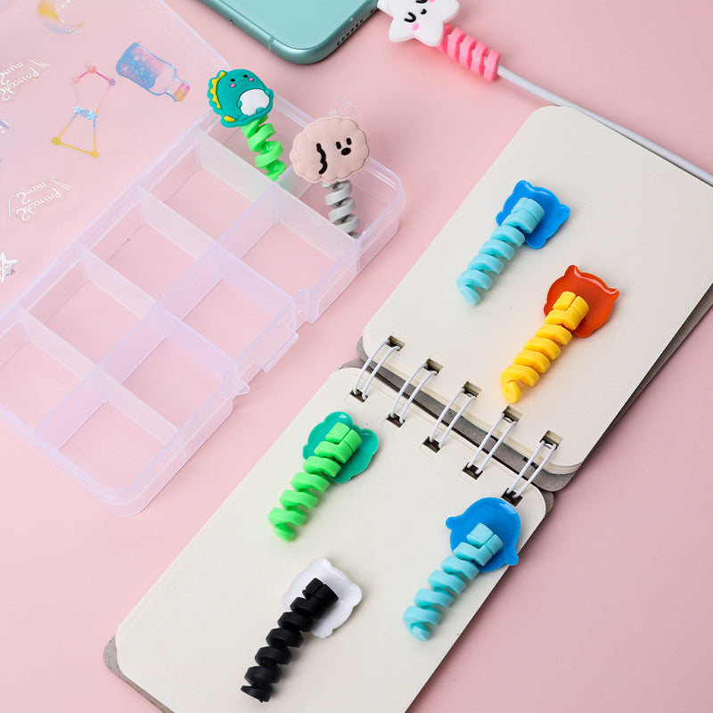 Cartoon Silicone Cable Saver