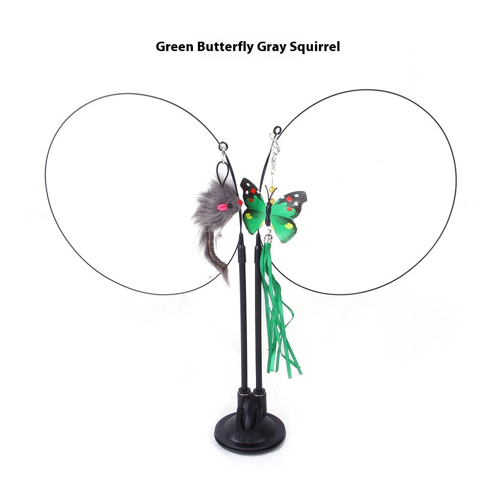 Cat Suction Cup Teaser Toy