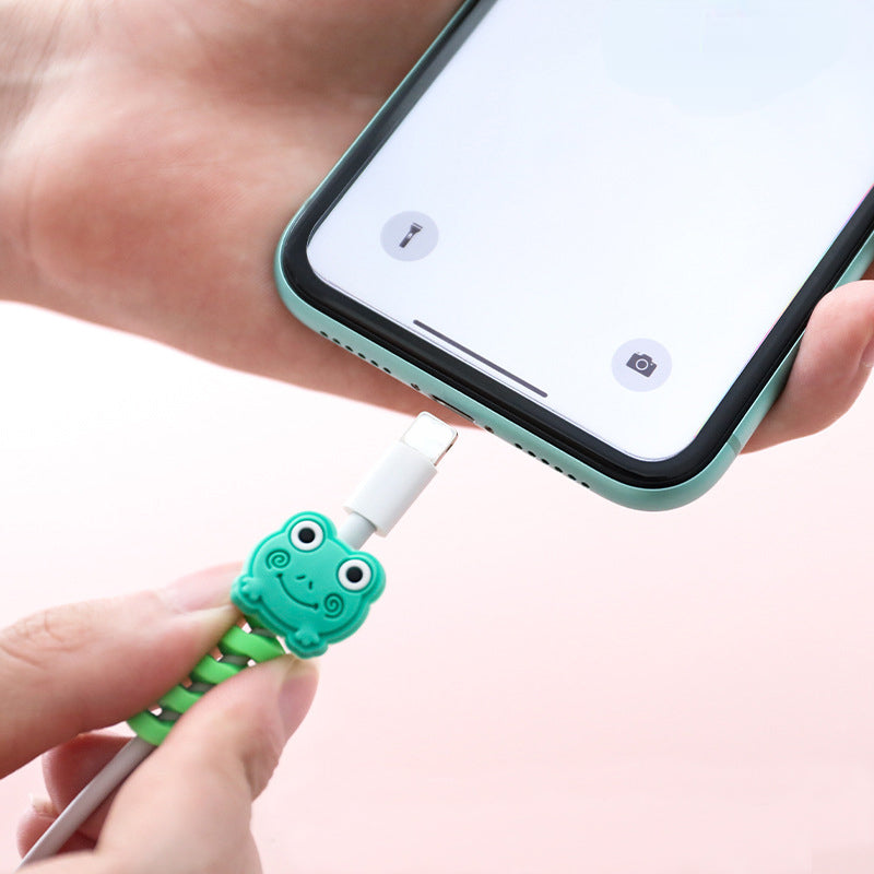 Cartoon Silicone Cable Saver