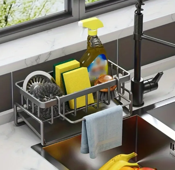 Space-Saver Sink Rack